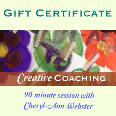 Creative Coaching Gift Certificate