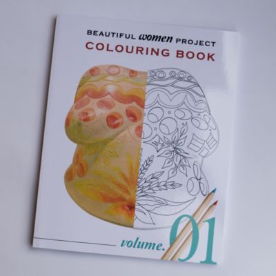 Volume 1 of the Beautiful Women Project colouring e-books