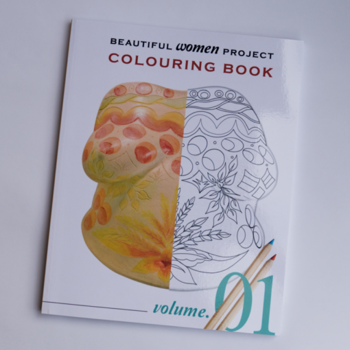 Volume 1 of the Beautiful Women Project colouring e-books